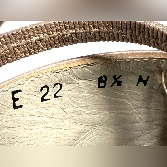 Ingledews Spain Collection Grenada Leather Dress Dance Pumps Pearl Beige sz 8.5 - Picture 13 of 16